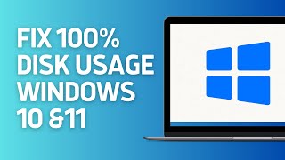 Fix 100 DISK Usage Windows 10 amp Windows 11  2024 Full Guide [upl. by Nollahp274]