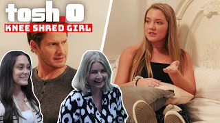 BRITISH FAMILY REACTS  Tosh0  Web Redemption  Knee Shred Girl [upl. by Rehpinnej802]