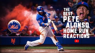 Mets vs Brewers Game 3  Best Pete Alonso HR Reactions [upl. by Idnat]