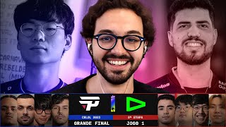 PAIN X LOUD  Jogo 1  GRANDE FINAL CBLOL 2023 2ª Etapa  Ilha das Lendas [upl. by Nancee]