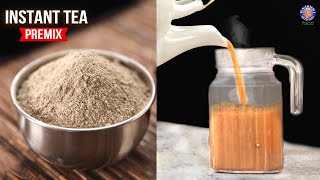 Instant Tea Premix Powder Recipe  Ready To Drink Tea  Just Add Hot Water  Travel Friendly Recipe [upl. by Nenney560]