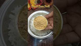 Kandi Kara Podi  Andhra Special Kandi Podi food [upl. by Marve]