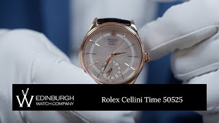 Rolex Cellini Dual Time 50525 Review [upl. by Safir]