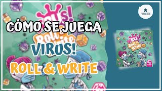 Cómo se juega a… Virus Roll amp Write 🦠 🎲 ✏️ [upl. by Nahtanhoj]