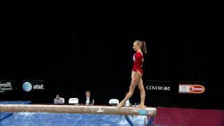 Nastia Liukin  Balance Beam  2008 Pacific Rim Championships [upl. by Celinka140]