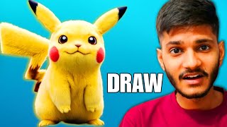 DRAWING POKEMON PIKACHU CARTOON [upl. by Humfrey51]