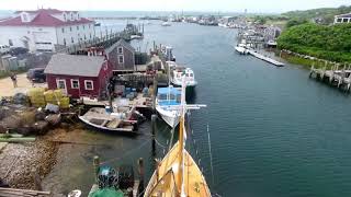 Marthas Vineyard Aerials at Menemsha Harbor [upl. by Frerichs]