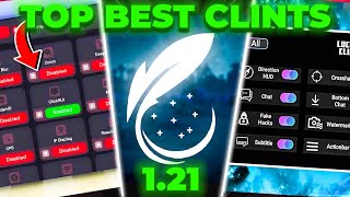 top best survival clients for MINECRAFT BEDROCK 121minecraft [upl. by Atnwahs]