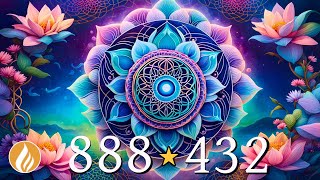 Quantum Manifestation 432 Hz ⭐ 888 Hz High Vibrational Frequency for Abundance [upl. by Violante]