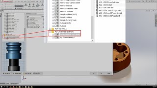 Using Inventor HSM amp Fusion 360 Tool Libraries in HSMXpress for Solidworks [upl. by Bryner]