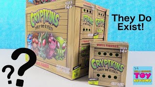 Cryptkins Vinyl Figures They Do Exist Cryptozoic Unboxing Review  PSToyReviews [upl. by Odlonyer]