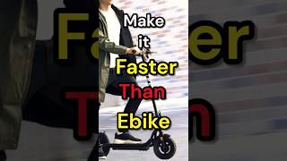 How to Make Any E Scooter Faster escooter ebike upgrade shorts [upl. by Vieva]