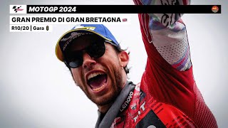 🏍️ MotoGP  LIVE Gara GP Gran Bretagna 🇬🇧 [upl. by Novelc427]