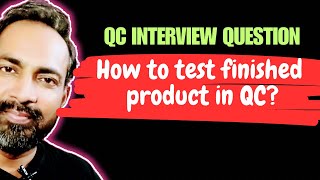 QC department interview question  pharma industry [upl. by Lauder]