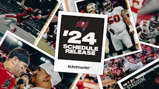 Buccaneers 2024 Schedule Release Video Curated for the Krewe  Tampa Bay Buccaneers [upl. by Iene]