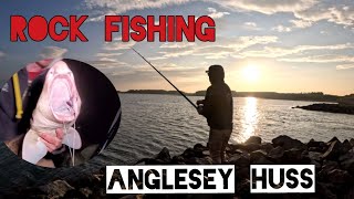 Rock fishing  Anglesey Huss [upl. by Crellen457]