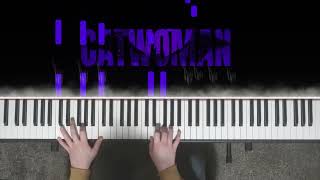 Catwoman Theme Piano Version  The Batman [upl. by Donetta551]