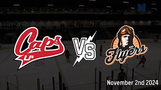 Dieppe Flyers VS Fredericton Caps  110224 [upl. by Edison662]