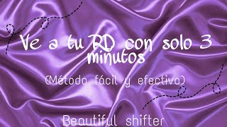 ✿･ﾟve a tu Realidad deseada con solo 3 minutosﾟ･✿ 「este método es super efectivo」 [upl. by Ytsanyd]