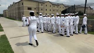 Hospital Corpsman Basic  Class 065 Graduation March Part Two  20 APR 23 [upl. by Alexio725]