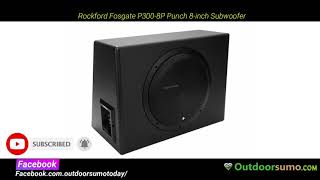 Rockford Fosgate P300 8P Punch 8 300 Watt Powered Ported Subwoofer System Review Guide outdoorsumo [upl. by Mountfort]