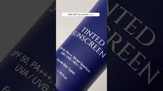 Tinted Sunscreen  Sun Protection  Healthy Skin  Spf  Radiant Glow  Glowing Skin [upl. by Tartan]