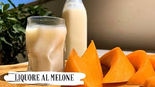 Ricetta Liquore Meloncello il Liquore Artigianale Cremoso al Melone  Melon Liqueur [upl. by Schlessel949]