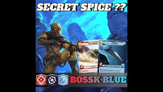 Bossk Blue is SPICEY   Shadows of the Galaxy  Star Wars Unlimited  Game Play amp Deck Tech [upl. by Cathlene]