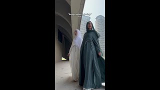 Princess abaya fashion abaya ootd hijab dress modestfashion trending fyp [upl. by Jacobina]