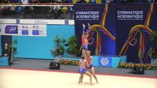 Championnat du monde de Gymnastique acrobatique 2014 Paris [upl. by Map450]