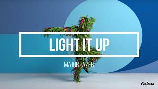 Light It Up  Major Lazer Lyrics Sub español [upl. by Annayehc]