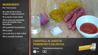 Ricettando con Cukò video ricetta Cavatelli al ragù di salsicciaEmanuela Ghinazzisenza glutine [upl. by Yrojram45]