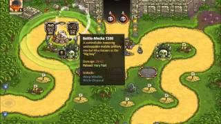 Kingdom Rush Frontiers PC  TEMPLE OF SAQRA veteran heroic [upl. by Eniruam]