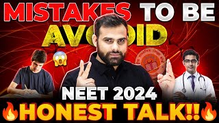 Honest Talk with NEET 2024 Aspirants  MISTAKES that should be AVOID in MID of PREPARATION By MR Sir [upl. by Noremak]