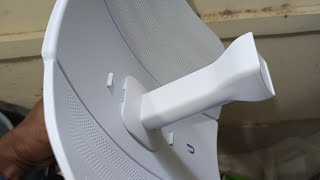 UBNT LITE BEAM CONFIGURATION 38 SINGNAL DATA 70MBPS [upl. by Nedrah]