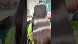 Bioplastia hair treatment 🥰❤️reels smoothning lovemusic love [upl. by Lala137]