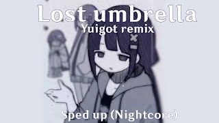 Lost UmbrellaYuigot remix Sped up [upl. by Herrod]