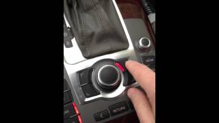 How To Set The Clock Time  2005 Audi A6 Quattro with Navigation [upl. by Jarlathus]