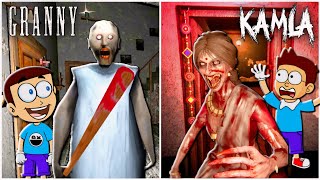 Kamla vs Granny  Who is scary  😲 Shiva and kanzo Gameplay [upl. by Curtis]