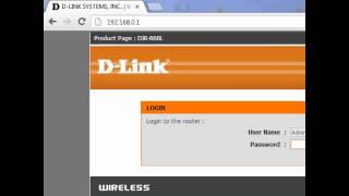 How to log into your DLink router [upl. by Atlante]