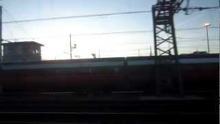 Regional Train Leaving Milano Centrale On Board Passenger View [upl. by Sibel]