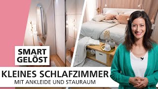 So wird ein kleines Schlafzimmer optisch vergrößert 🛏  SMART GELÖST  INTERIYEAH [upl. by Riamu]