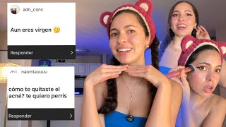 GRWM mientras respondo sus preguntas Mis inseguridades el acné soy virgen Mi novio… [upl. by Biernat149]