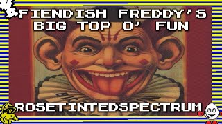 Fiendish Freddys Big Top O Fun Review  ZX Spectrum  feat Multiplayer Iain [upl. by Laehctim]