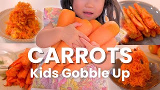 4 Ultimate Carrot Recipes My Kid Loves After Trying Dozens [upl. by Cari]