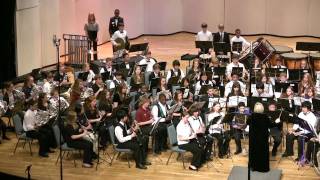 Air Waves March  2010 Georgia Middle School All State Band  Jones Band [upl. by Kammerer290]