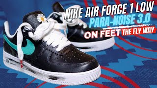 Nike Air Force 1 Low ParaNoise 30 Mine Came With Black Paint Already Flaking Off WTF 👀 [upl. by Suu]