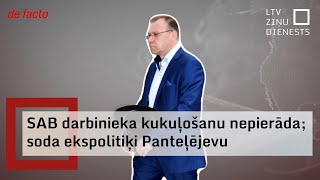 SAB darbinieka kukuļošanu nepierāda soda ekspolitiķi Panteļējevu [upl. by Ettelrac]