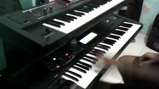 Roland GW8 e Juno Di  bota pra ferver [upl. by Sell]