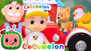 Old MacDonald  Toy Play Learning  CoComelon Nursery Rhymes amp Kids Songs [upl. by Lledrev870]